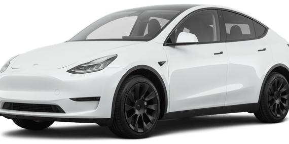 TESLA MODEL Y 2021 5YJYGDEEXMF078125 image